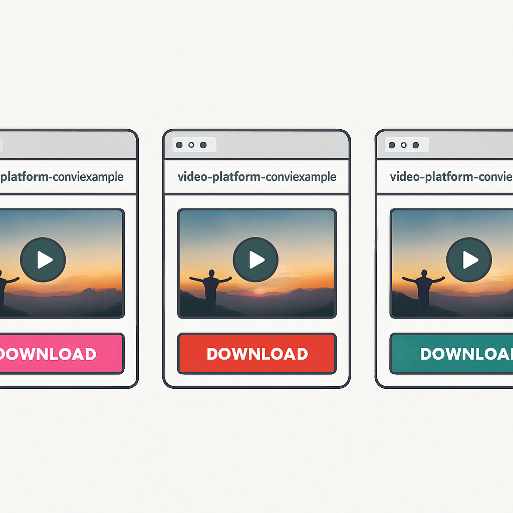 Download Vimeo thumbnails and other platform thumbnails — method comparison diagram
