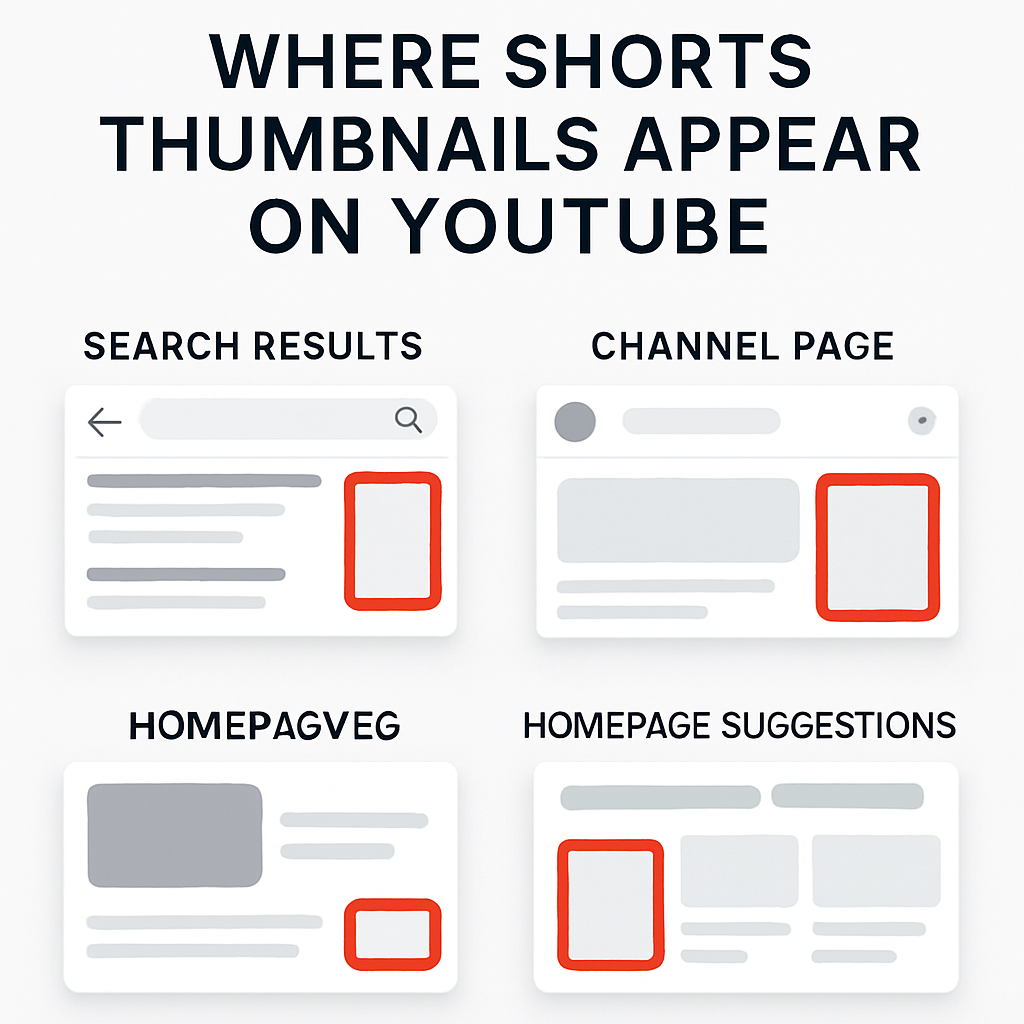 YouTube Shorts thumbnail size and specs diagram — 9:16 vs 16:9